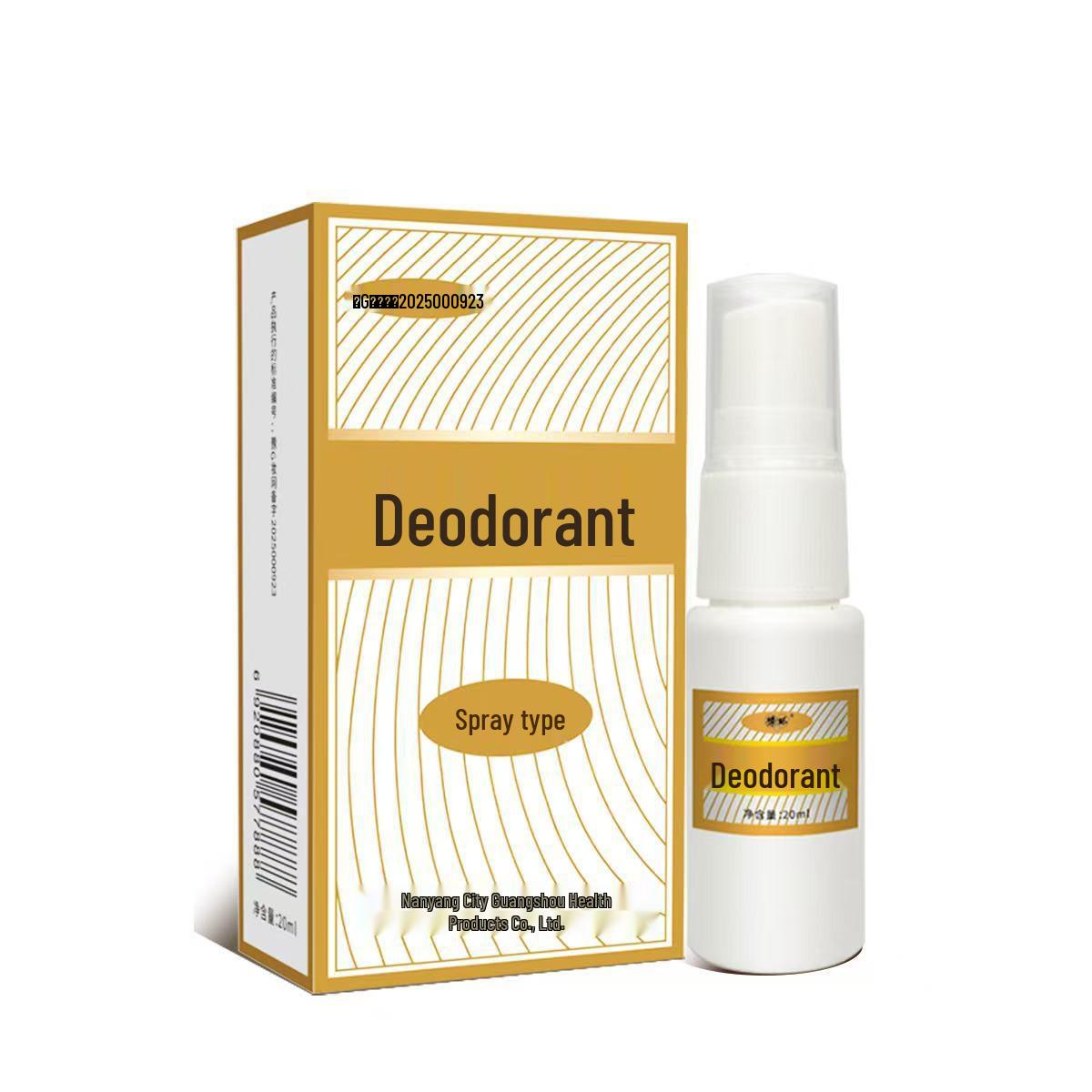 Guangshou Body Fragrance 20ml Antiperspirant Spray for Underarm Odor Elimination - Unisex Standard Size
Guangshou Body Fragrance 20ml Antiperspirant Spray for Underarm Odor Elimination - Unisex Standard Size