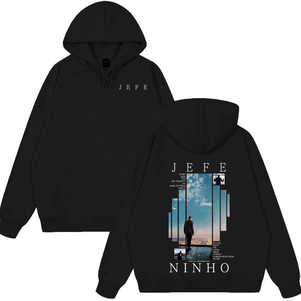 Hot Sale Hoodies Ninho Jefe Graphic Tops Male Fashion Oversized Streetwear Men Women Hip Hop Pop Music Wear Male Casual Clothing 3XL
Hot Sale Hoodies Ninho Jefe Graphic Tops Male Fashion Oversized Streetwear Men Women Hip Hop Pop Music Wear Male Casual Clothing 3XL