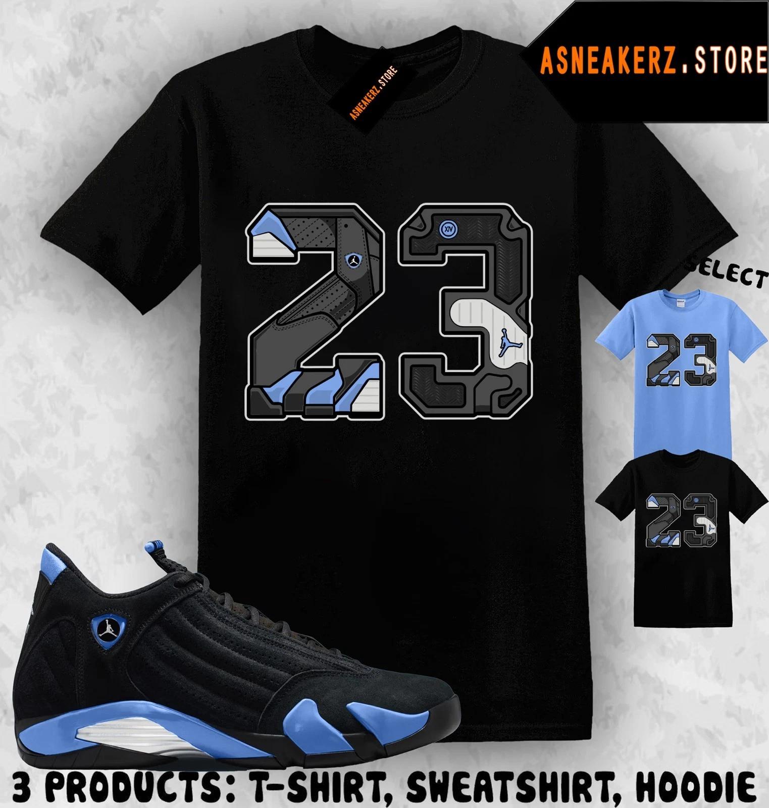 Shirt Matching AJ 14 Black University Blue 2026 To Match Sneaker Retro Number 23 M
Shirt Matching AJ 14 Black University Blue 2026 To Match Sneaker Retro Number 23 M