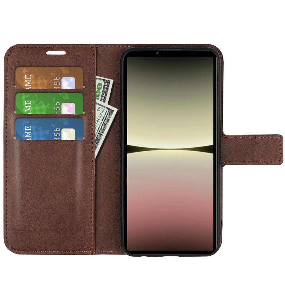 Leather Cell Phone Case For Sony Xperia 10 V,Wallet Square Magnetic Clasp Calf Texture Stand Phone Cover Black
Leather Cell Phone Case For Sony Xperia 10 V,Wallet Square Magnetic Clasp Calf Texture Stand Phone Cover Black