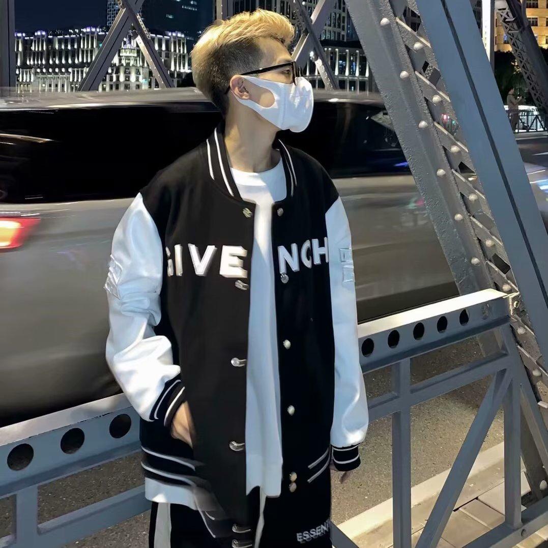 Trendy Youth Baseball Collar Letter Print Jacket M чорний
Trendy Youth Baseball Collar Letter Print Jacket M чорний