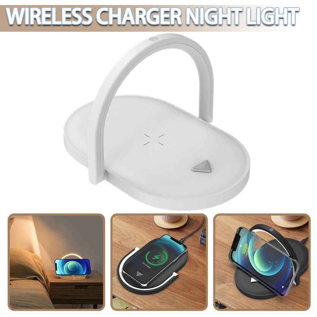 PDTO Night Light 15W Подставка для мобильного телефона с быстрой зарядкой Беспроводное зарядное устройство 3-в-1
PDTO Night Light 15W Подставка для мобильного телефона с быстрой зарядкой Беспроводное зарядное устройство 3-в-1