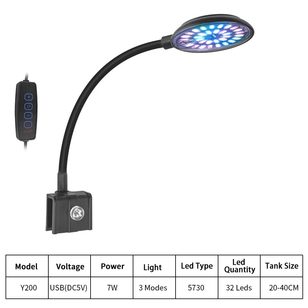 LED Aquarium Light Full Spectrum Suitable For 7.87in-23.62in Aquarium Light Freshwater Light Multiple Modes And Colors
LED Aquarium Light Full Spectrum Suitable For 7.87in-23.62in Aquarium Light Freshwater Light Multiple Modes And Colors