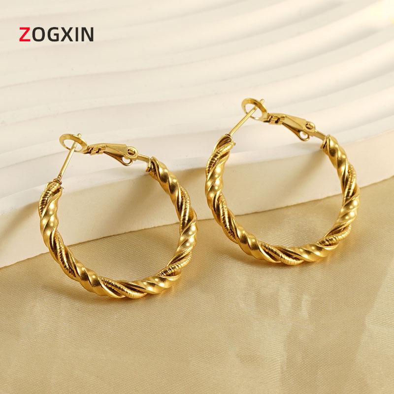 18k Gold-Tone Titanium Steel Spiral Hoop Earrings with Minority Design Single Earpiece золотой
18k Gold-Tone Titanium Steel Spiral Hoop Earrings with Minority Design Single Earpiece золотой