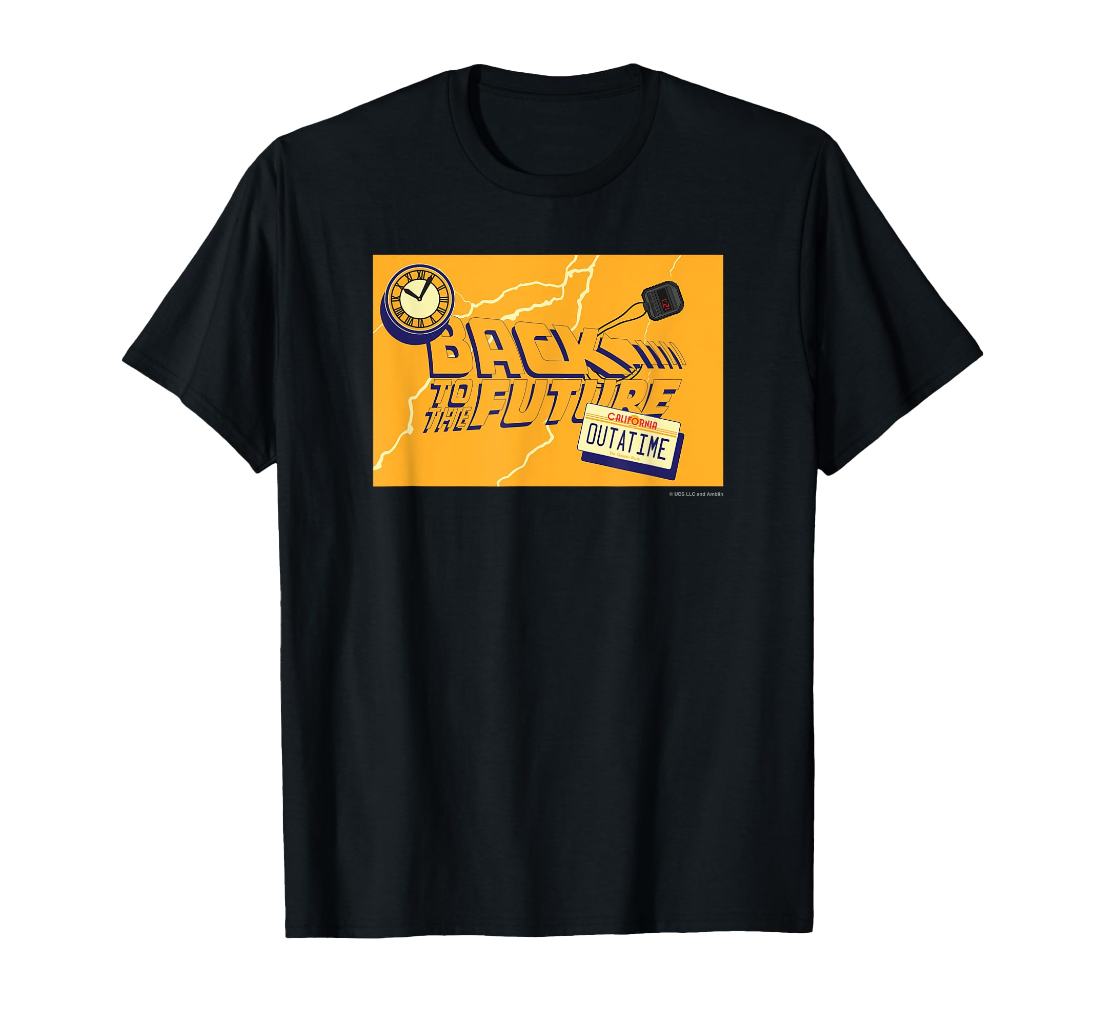 Back to the Future LOGO (YELLOW GRAPHIC) T-shirt
Back to the Future LOGO (YELLOW GRAPHIC) T-shirt