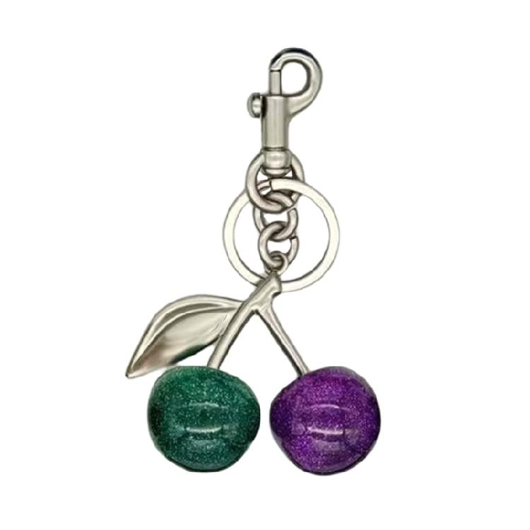 Unique Cherrys Love Lock Keychain Charm Elegant Designs Key Holder Accessory Portable for Fashionable Individuals фіолетовий/зелений
Unique Cherrys Love Lock Keychain Charm Elegant Designs Key Holder Accessory Portable for Fashionable Individuals фіолетовий/зелений