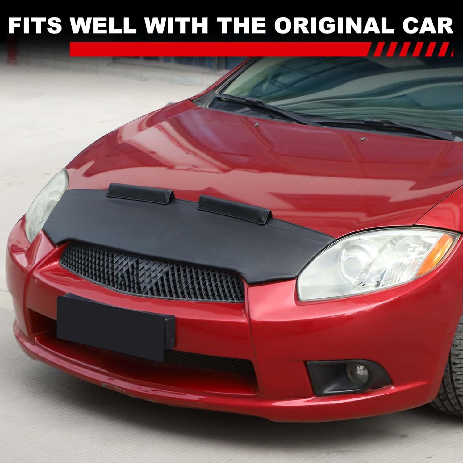 Hood Protector Bra for M-itsubishi Eclipse 2006 2007 2008 2009 2010 2011 Accessories, Leather Car Hood Guard Hood Shield Bug Deflector, Medium
Hood Protector Bra for M-itsubishi Eclipse 2006 2007 2008 2009 2010 2011 Accessories, Leather Car Hood Guard Hood Shield Bug Deflector, Medium