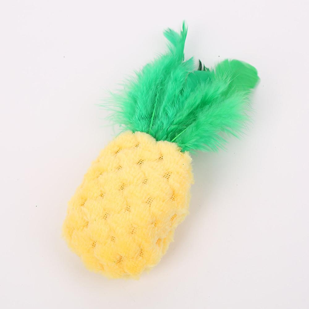 Plush Pineapple Simulation Cartoon Fruit Cat Toys Feather Pet Toy Supplies
Plush Pineapple Simulation Cartoon Fruit Cat Toys Feather Pet Toy Supplies