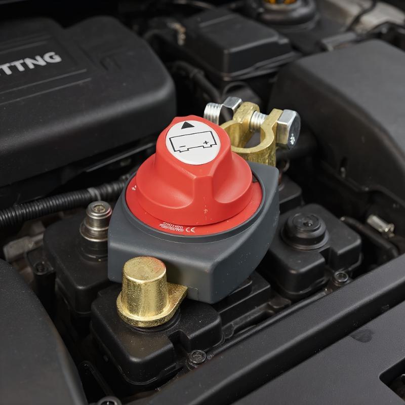 12-48V Universal Battery Disconnect Switch: Negative Terminal Isolator for Car, RV & Boat Power Cutoff A2
12-48V Universal Battery Disconnect Switch: Negative Terminal Isolator for Car, RV & Boat Power Cutoff A2