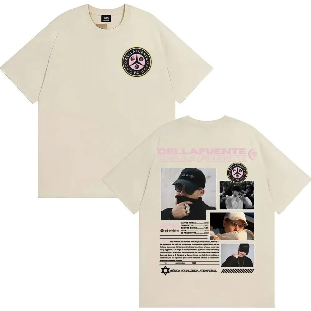 Men Women Fashion Streetwear T-shirt Rapper Dellafuente Fc Album 2026 Tour Cover T Shirts Cotton Casual Oversized Tshirt 3XL
Men Women Fashion Streetwear T-shirt Rapper Dellafuente Fc Album 2026 Tour Cover T Shirts Cotton Casual Oversized Tshirt 3XL