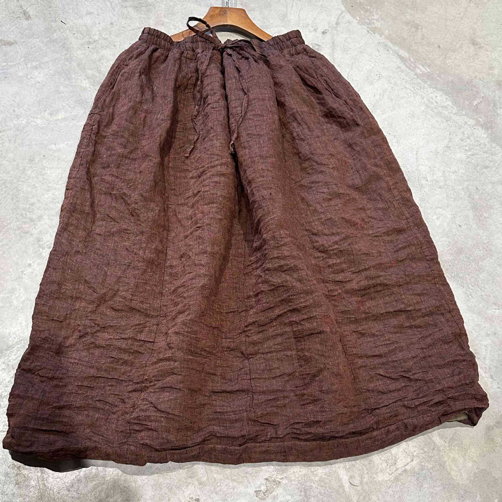 Johnature Women Vintage Skirts Elastic Waist Belt Spring Solid Color Casual A-Line Skirts One Size
Johnature Women Vintage Skirts Elastic Waist Belt Spring Solid Color Casual A-Line Skirts One Size