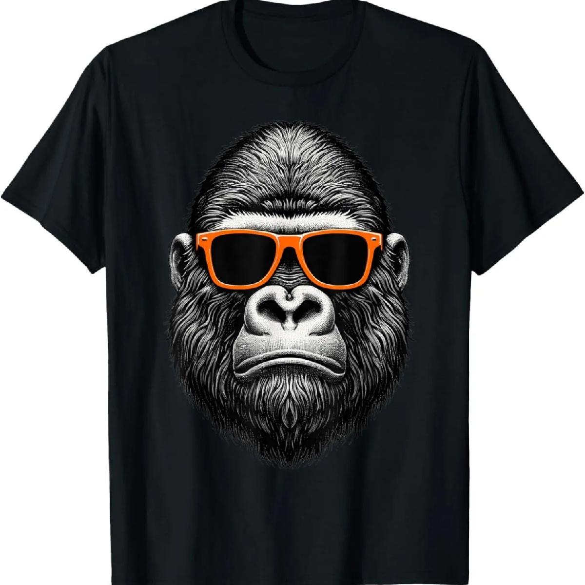 Cool Gorilla Wearing Sunglasses Graphic Art T-Shirt XXXXXL різнокольоровий
Cool Gorilla Wearing Sunglasses Graphic Art T-Shirt XXXXXL різнокольоровий