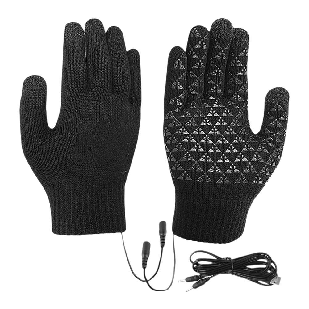Winter USB Heated Knitted Gloves Full Finger Gloves Non-Slip Touch Screen Gloves Thicken Winter Cycling Gloves for Men Women чёрный
Winter USB Heated Knitted Gloves Full Finger Gloves Non-Slip Touch Screen Gloves Thicken Winter Cycling Gloves for Men Women чёрный