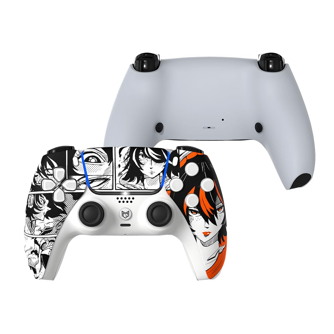 Custom Controller for PS5 Compatible PC Compatible FPS Controller Japanese Style Series Back Button Click Trigger Click Bumper Equipped with Remapping
Custom Controller for PS5 Compatible PC Compatible FPS Controller Japanese Style Series Back Button Click Trigger Click Bumper Equipped with Remapping