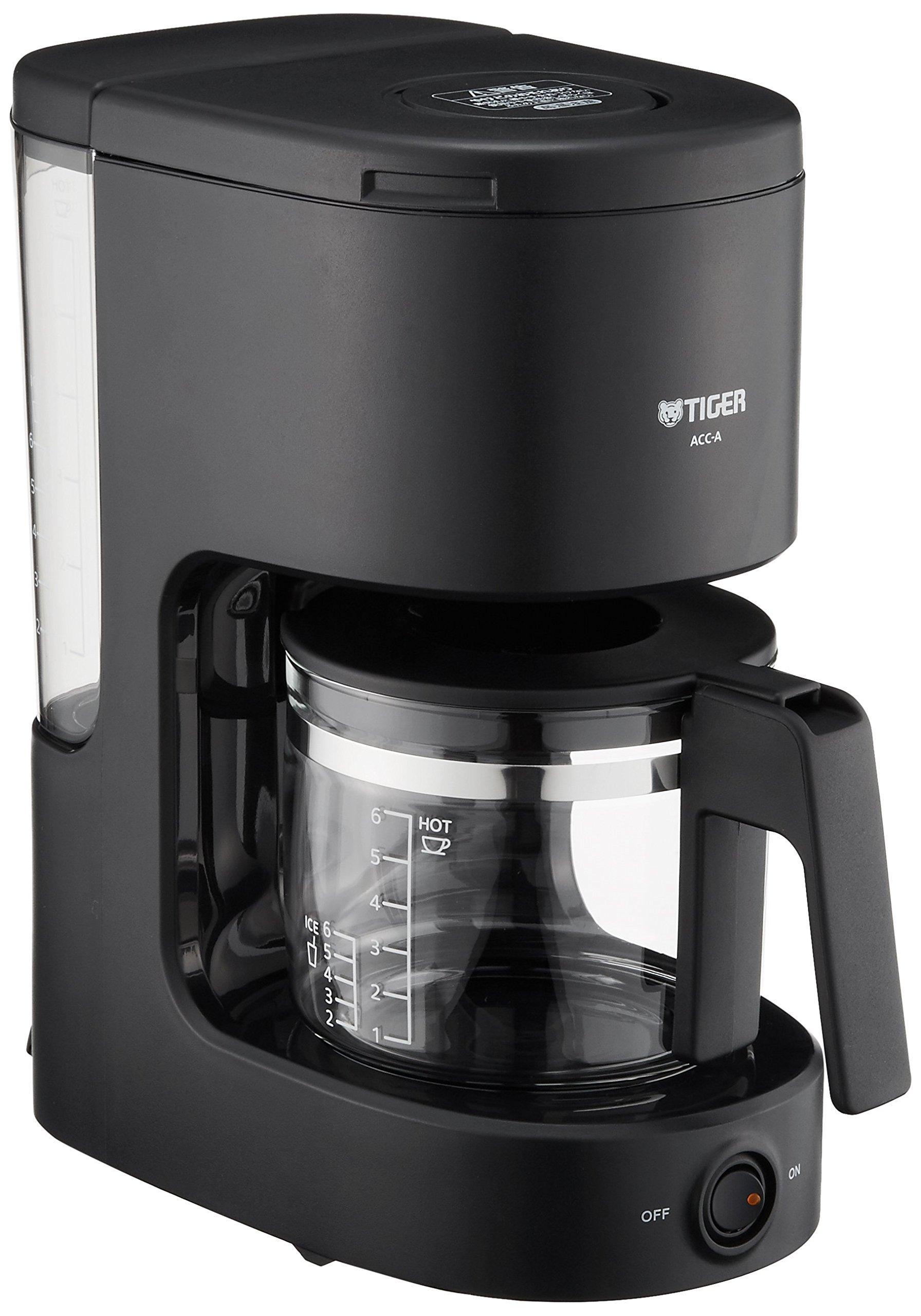 Кофеварка Tiger на 6 чашек с капельным методом подачи воды Black Tiger ACC-A060-K
Кофеварка Tiger на 6 чашек с капельным методом подачи воды Black Tiger ACC-A060-K