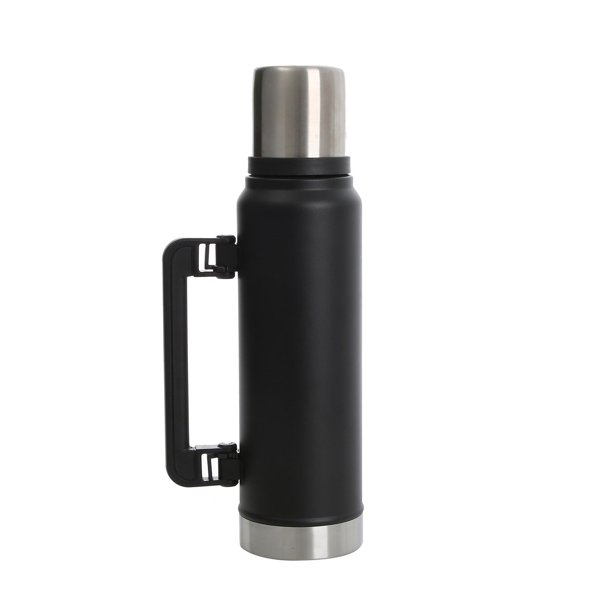 304 Stainless Steel Insulated Travel Thermos - Large Capacity Portable Sports Bottle 1400ml чёрный
304 Stainless Steel Insulated Travel Thermos - Large Capacity Portable Sports Bottle 1400ml чёрный