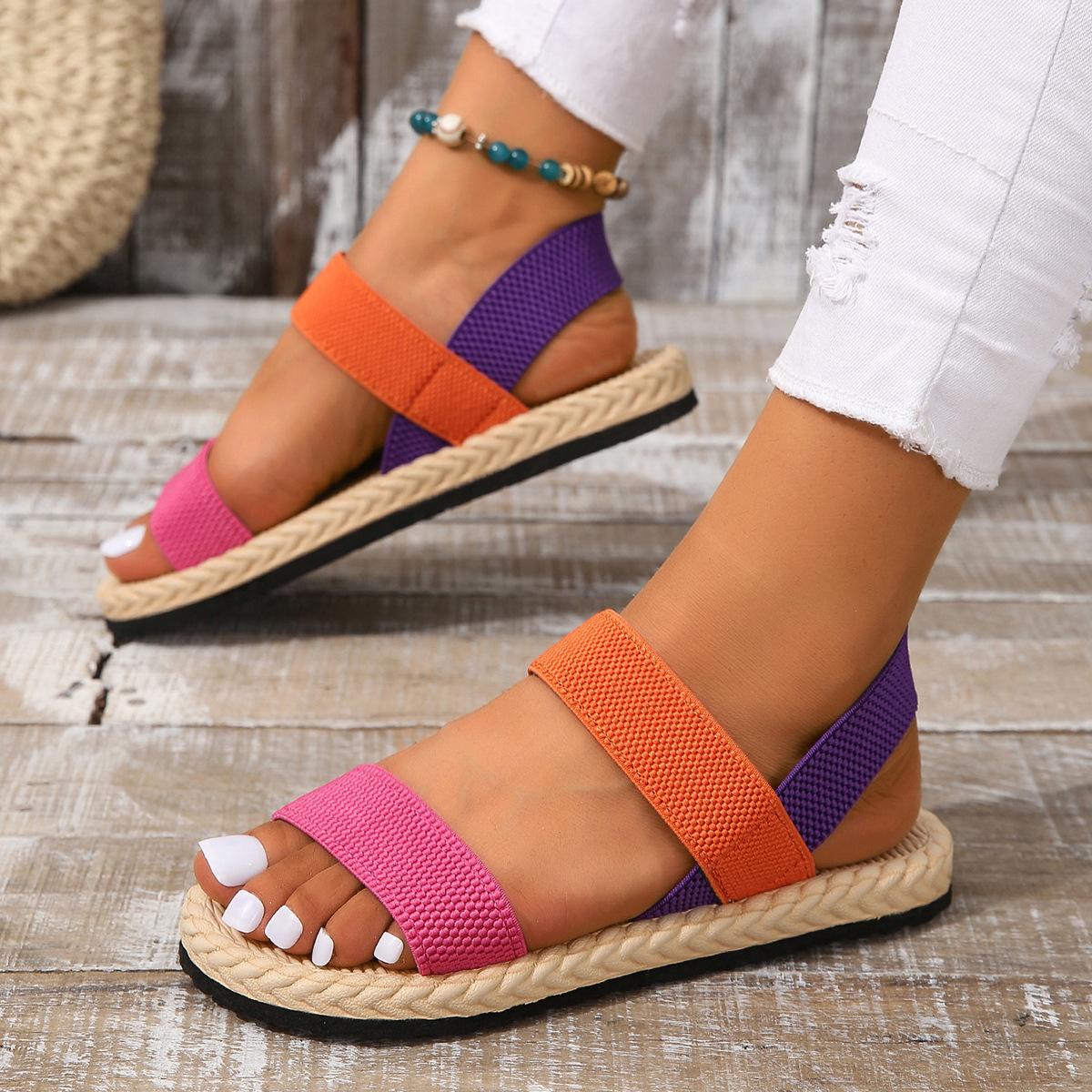 2025 new color matching elastic cloth women s sandals non-slip open-toed beach sandals casual and comfortable flat sandals outside 43 помаранчевий
2025 new color matching elastic cloth women s sandals non-slip open-toed beach sandals casual and comfortable flat sandals outside 43 помаранчевий