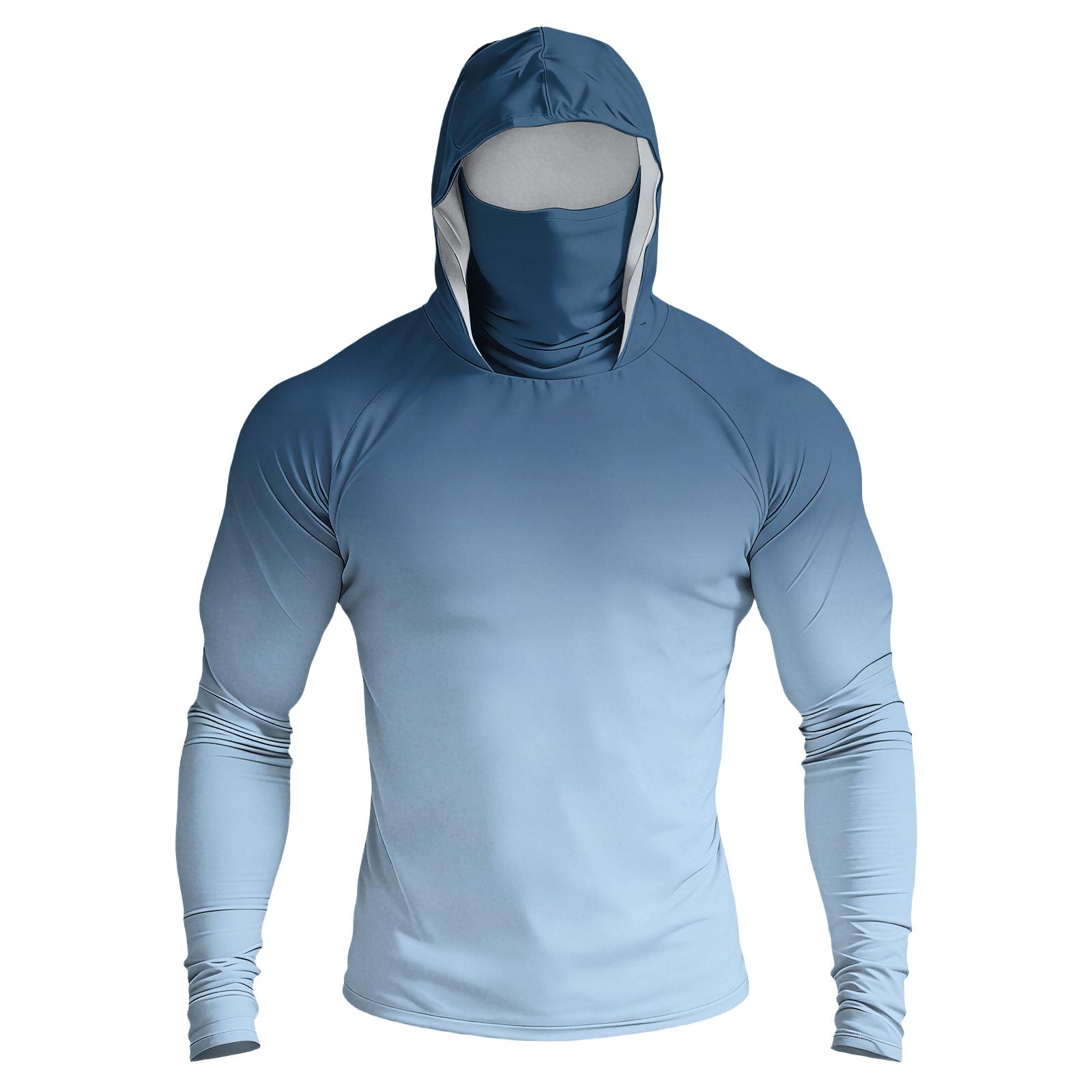 Men s Casual Drop-Shoulder Hooded Long-Sleeve Shirt XL небо синє кольору
Men s Casual Drop-Shoulder Hooded Long-Sleeve Shirt XL небо синє кольору