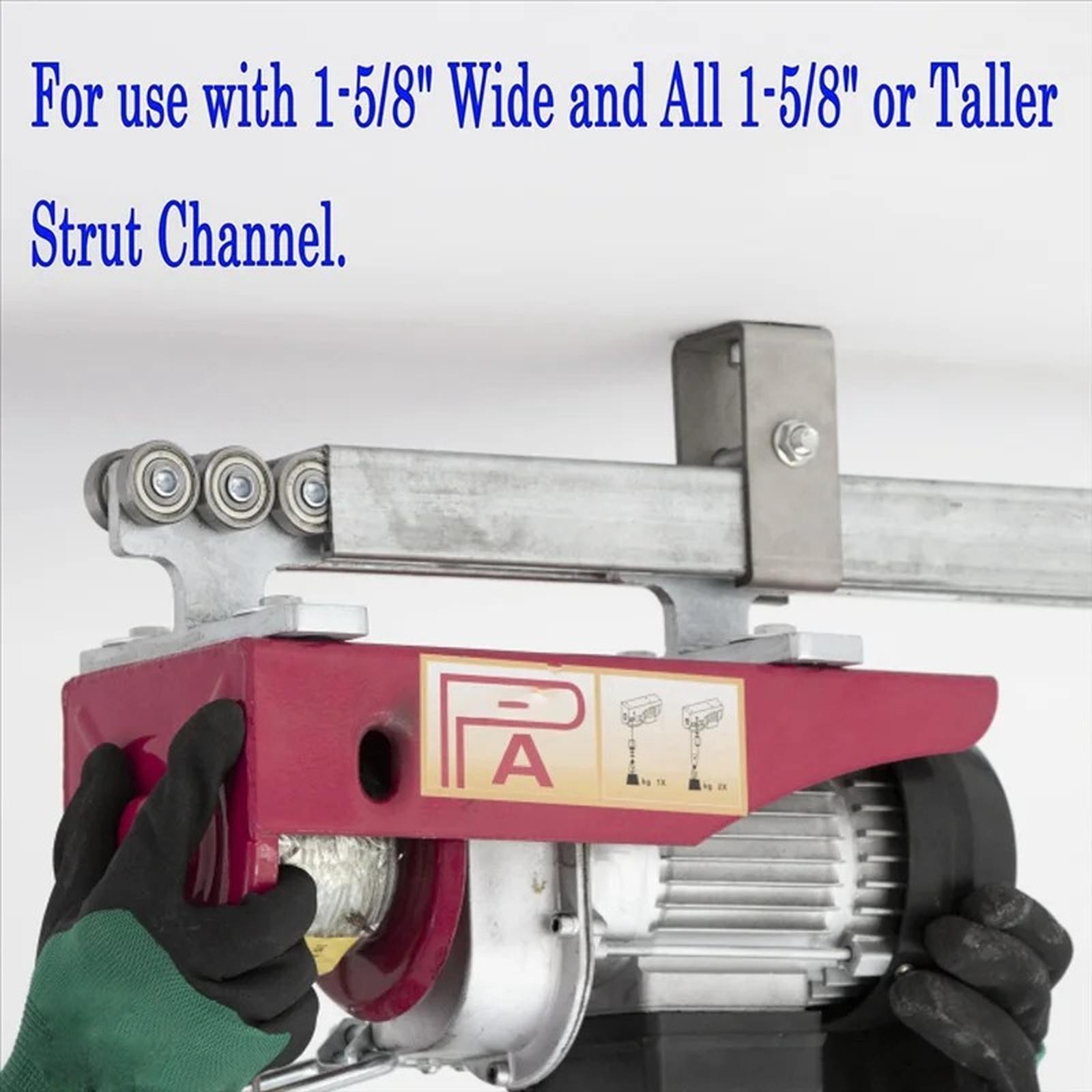 Industrial T-Type 6-Wheel Electric Hoist Trolley Assembly with Bearings Pulley Track Sliding Rail for Heavy Duty Lifting and Material Handling one size срібний
Industrial T-Type 6-Wheel Electric Hoist Trolley Assembly with Bearings Pulley Track Sliding Rail for Heavy Duty Lifting and Material Handling one size срібний