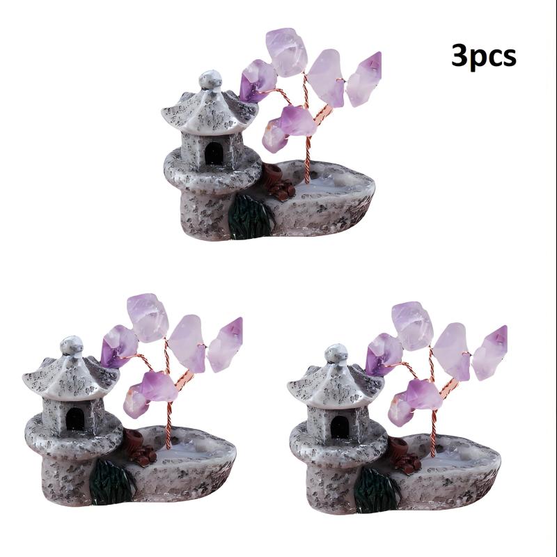 Amethyst Tree Ornament Pond Tower Resin Feng Shui Lucky Tree Craft Mini Retro Energy Gemstone Meditation Home Office Decoration
Amethyst Tree Ornament Pond Tower Resin Feng Shui Lucky Tree Craft Mini Retro Energy Gemstone Meditation Home Office Decoration