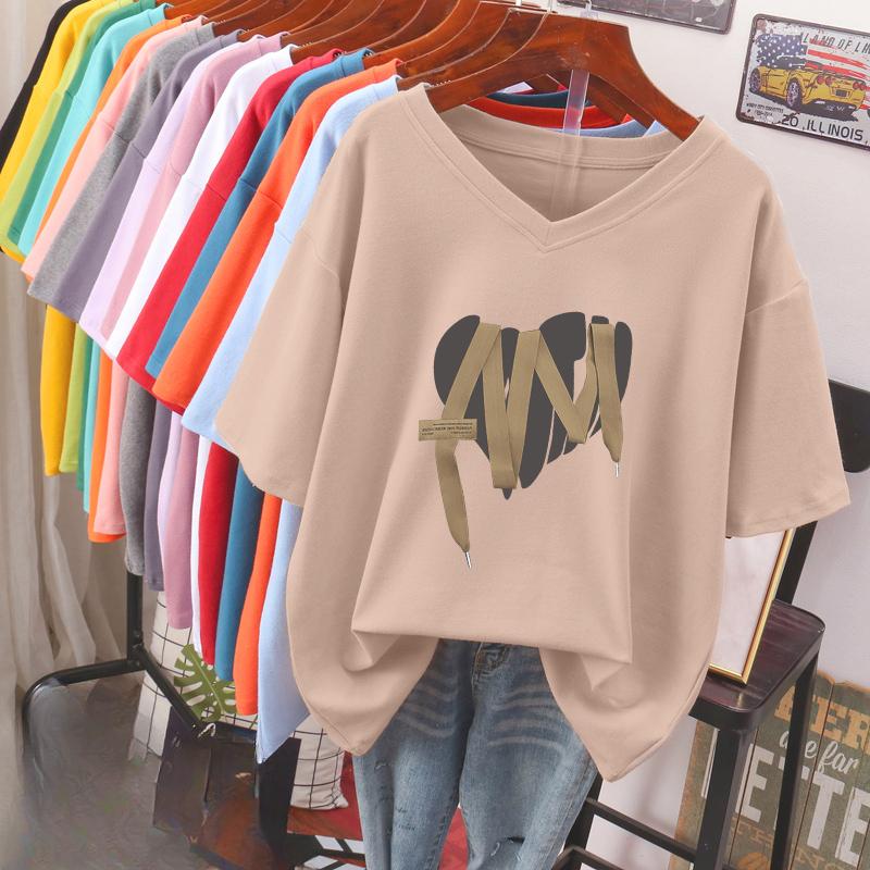 Женская футболка с коротким рукавом, большого размера, свободная и стройнящая, топ с V-образным вырезом с принтом 5XL абрикосовый
Женская футболка с коротким рукавом, большого размера, свободная и стройнящая, топ с V-образным вырезом с принтом 5XL абрикосовый