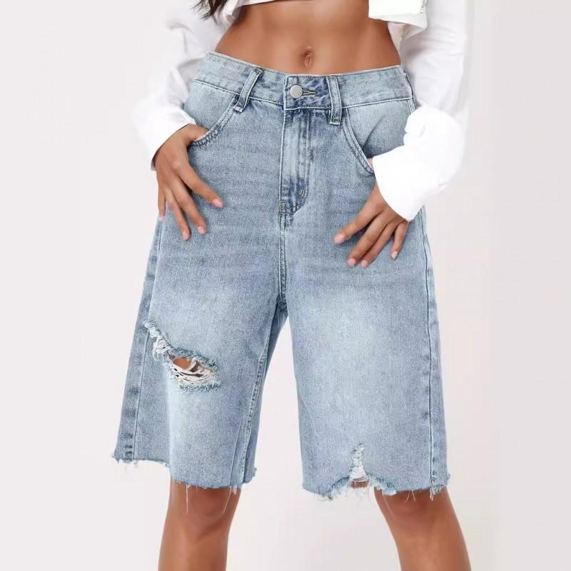 American High-waisted Retro Frayed Jeans Women s Old Loose Rough Cut Quarter Pants Trendy Cool XL
American High-waisted Retro Frayed Jeans Women s Old Loose Rough Cut Quarter Pants Trendy Cool XL