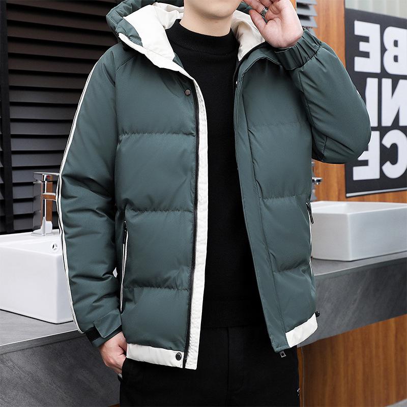 Men s Hooded Padded Cotton Jacket with Stripes - Color Block Style XL (57-66 kg)
Men s Hooded Padded Cotton Jacket with Stripes - Color Block Style XL (57-66 kg)