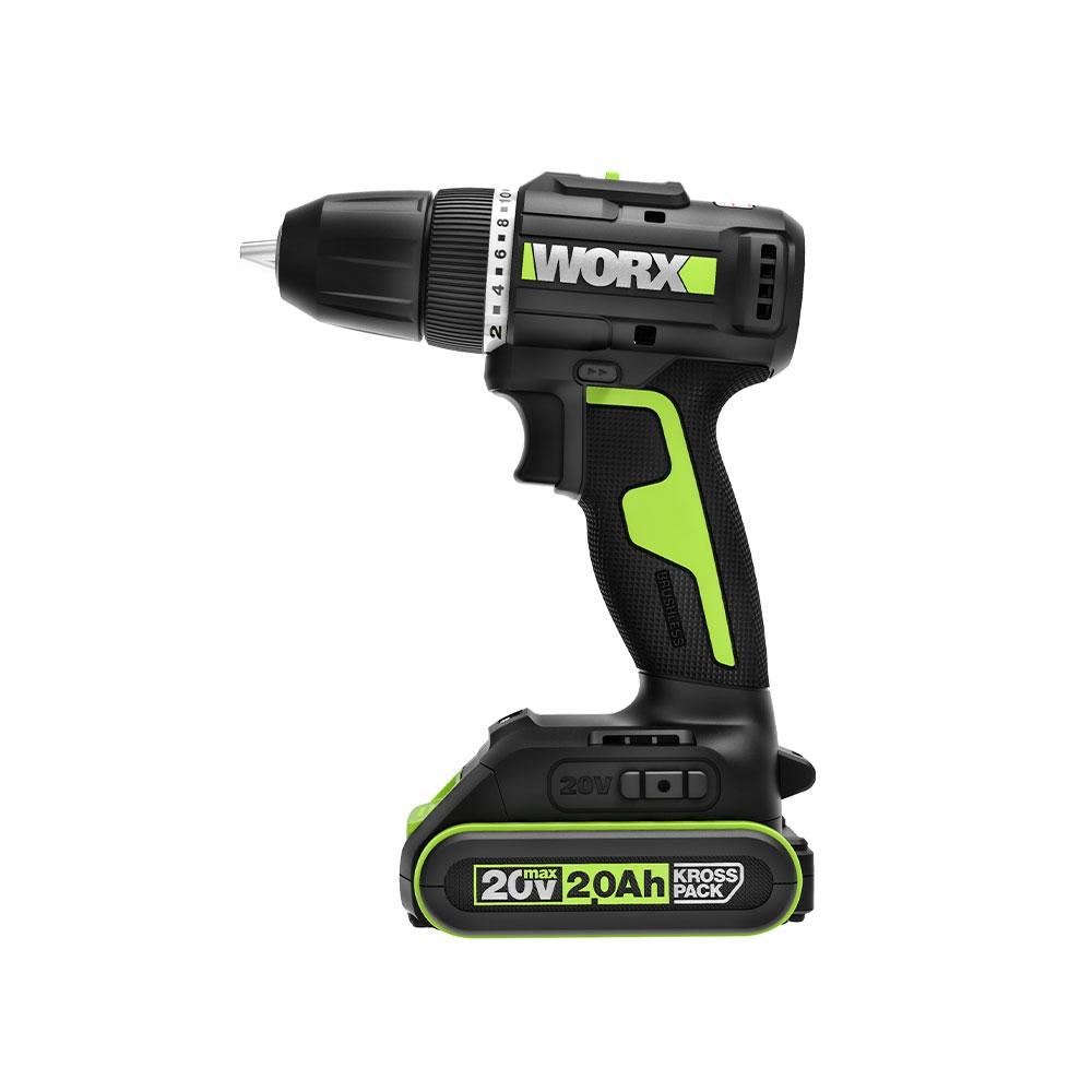 Works RechargeaBle Drill Electric 20v 2.0ah Bl We212.1 
Works RechargeaBle Drill Electric 20v 2.0ah Bl We212.1
