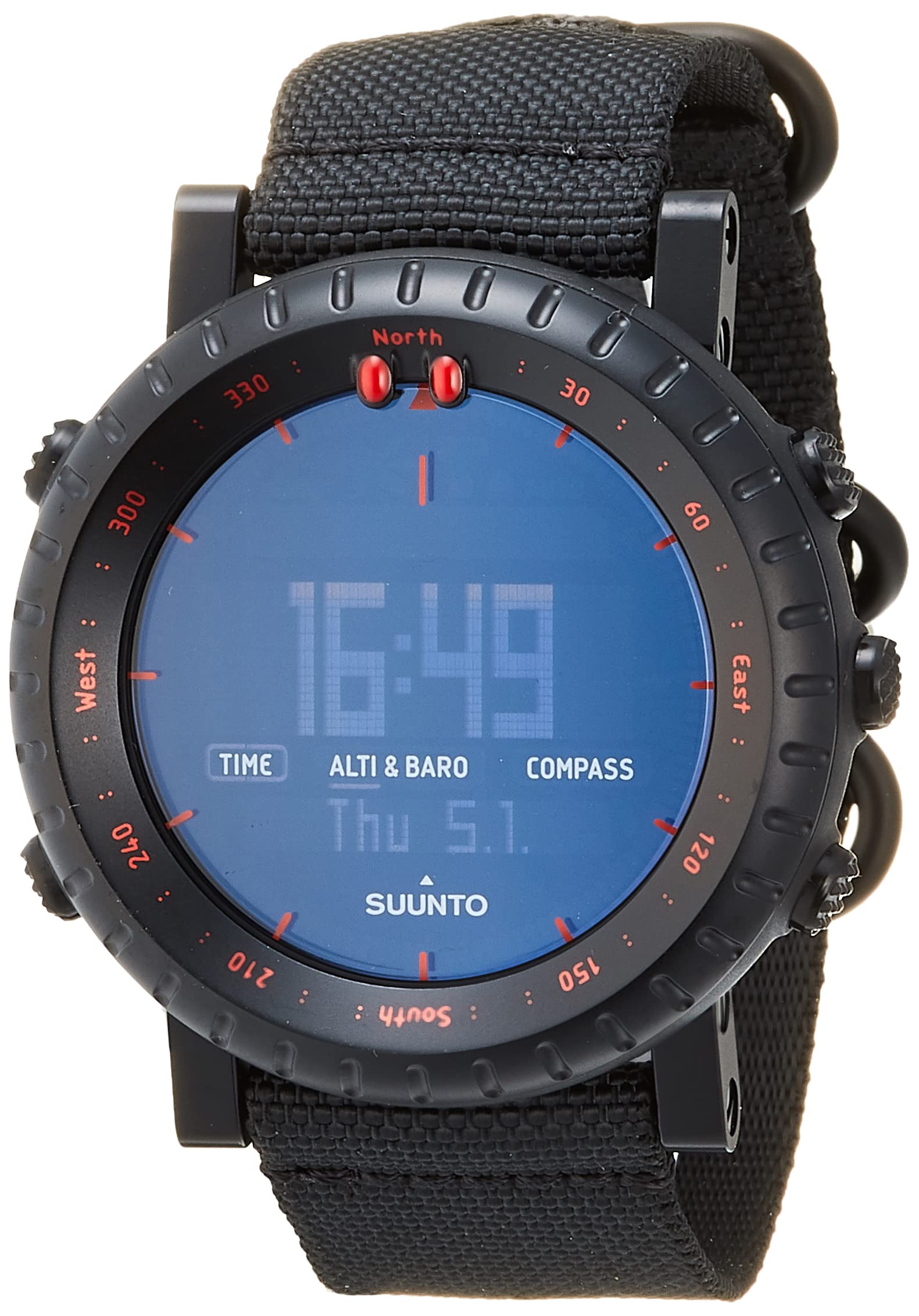 SUUNTO (SUUNTO) Suunto Core Black Red (SUUNTO CORE Black Red) 3 ATM Водонепроникність НапрямокВисотаАтмосферний тискГлибина води [Справжній
SUUNTO (SUUNTO) Suunto Core Black Red (SUUNTO CORE Black Red) 3 ATM Водонепроникність НапрямокВисотаАтмосферний тискГлибина води [Справжній
