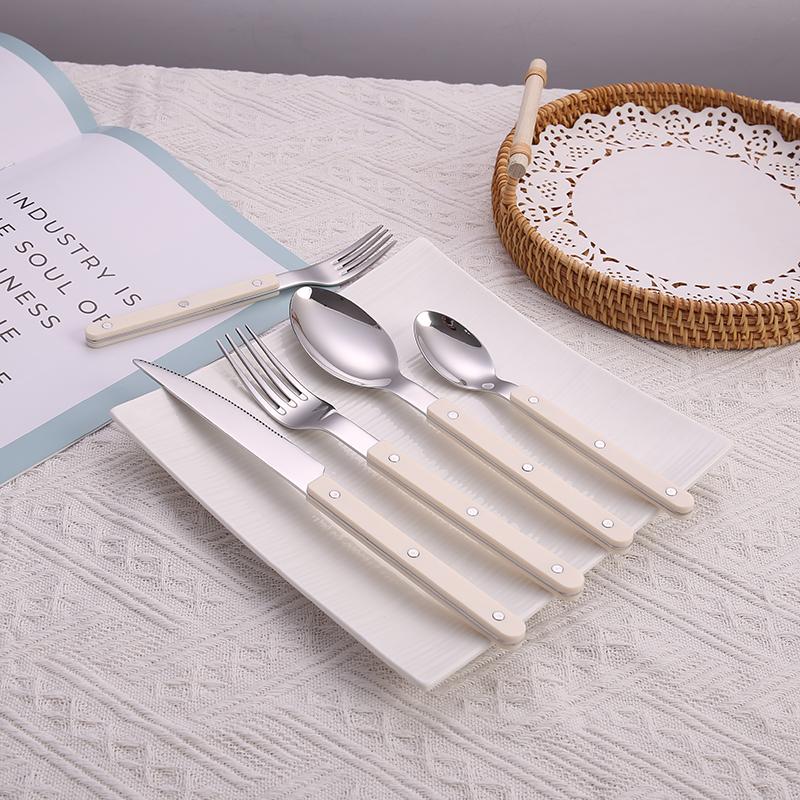 10pc/20pc New stainless steel cutlery set wooden handle Tableware set knife dessert fork soup spoons Kitchen Utensils wholesale
10pc/20pc New stainless steel cutlery set wooden handle Tableware set knife dessert fork soup spoons Kitchen Utensils wholesale