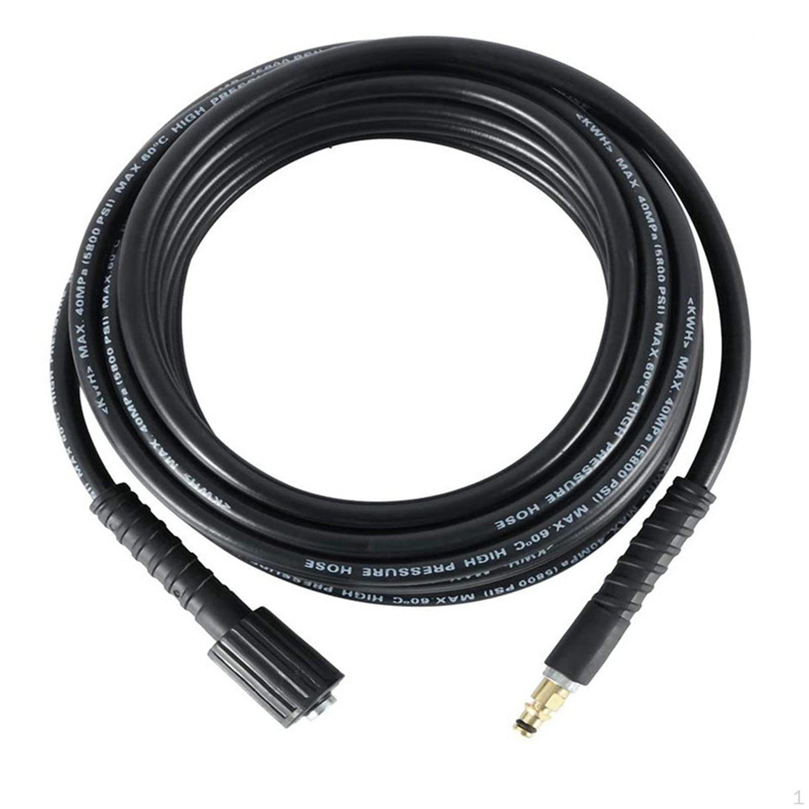3200 PSI 160Bar High Pressure Washer Hose, Garden Lawn Watering Car Cleaning Hose for 6m Style A
3200 PSI 160Bar High Pressure Washer Hose, Garden Lawn Watering Car Cleaning Hose for 6m Style A