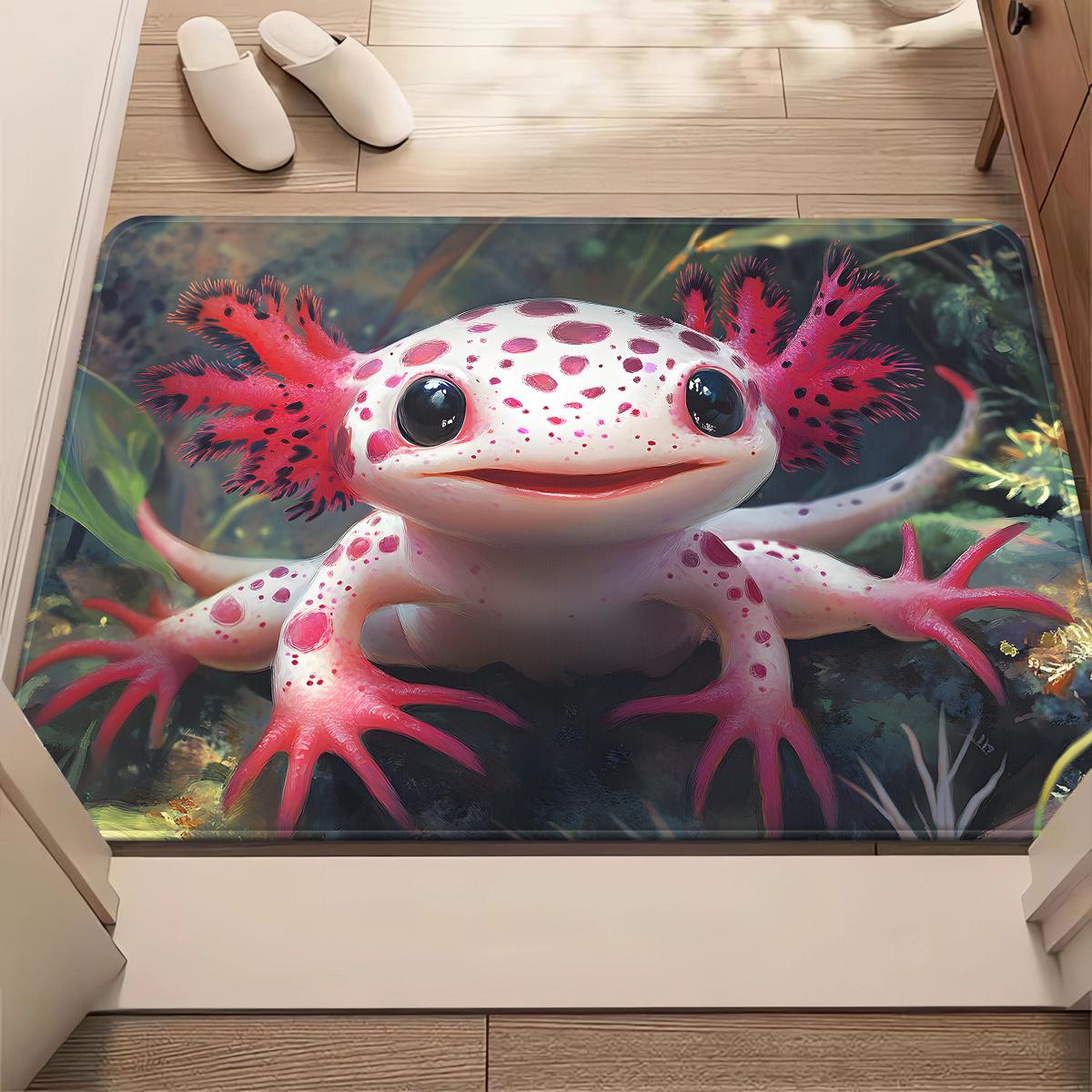 1pc Vibrant Axolotl Pattern HD Printed Door Mat - Non-Slip, Absorbent Microfiber Polyester Rug for Bathroom, Bedroom, Living Roo 40x60cm
1pc Vibrant Axolotl Pattern HD Printed Door Mat - Non-Slip, Absorbent Microfiber Polyester Rug for Bathroom, Bedroom, Living Roo 40x60cm