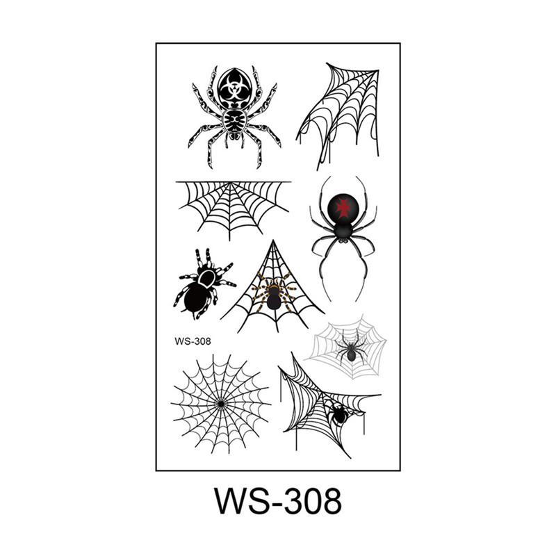 Водонепроницаемый пот ужас темный 3D стерео паук татуировки наклейки паутина Хэллоуин татуировки наклейки
Водонепроницаемый пот ужас темный 3D стерео паук татуировки наклейки паутина Хэллоуин татуировки наклейки