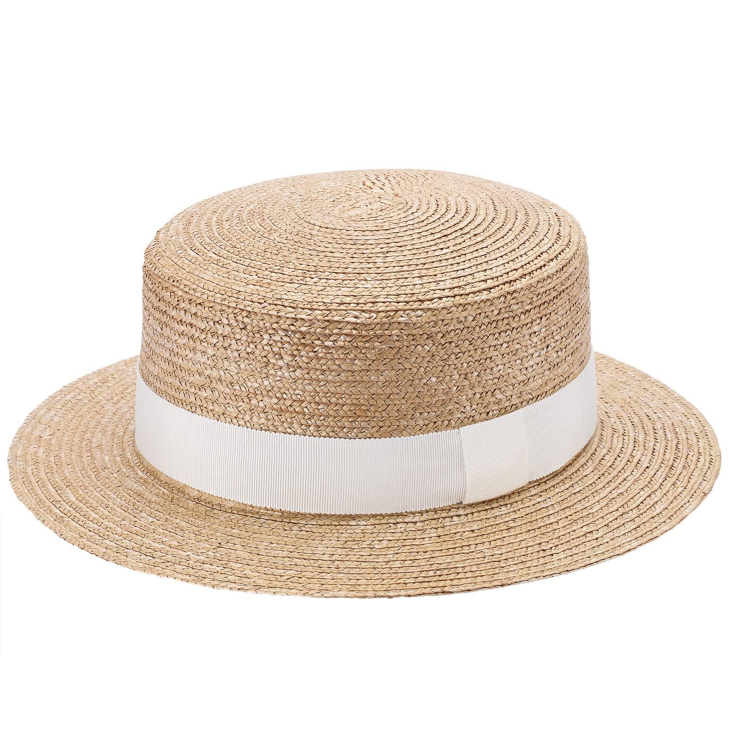 Made in Japan Straw Boat Hat UV Sun Sun Kasukabe Day UKH026 Hat Beige White Ribbon (Tanaka Hat) Women s / 9-10mm (Straw Hat, Women s Hat, Protection,
Made in Japan Straw Boat Hat UV Sun Sun Kasukabe Day UKH026 Hat Beige White Ribbon (Tanaka Hat) Women s / 9-10mm (Straw Hat, Women s Hat, Protection,
