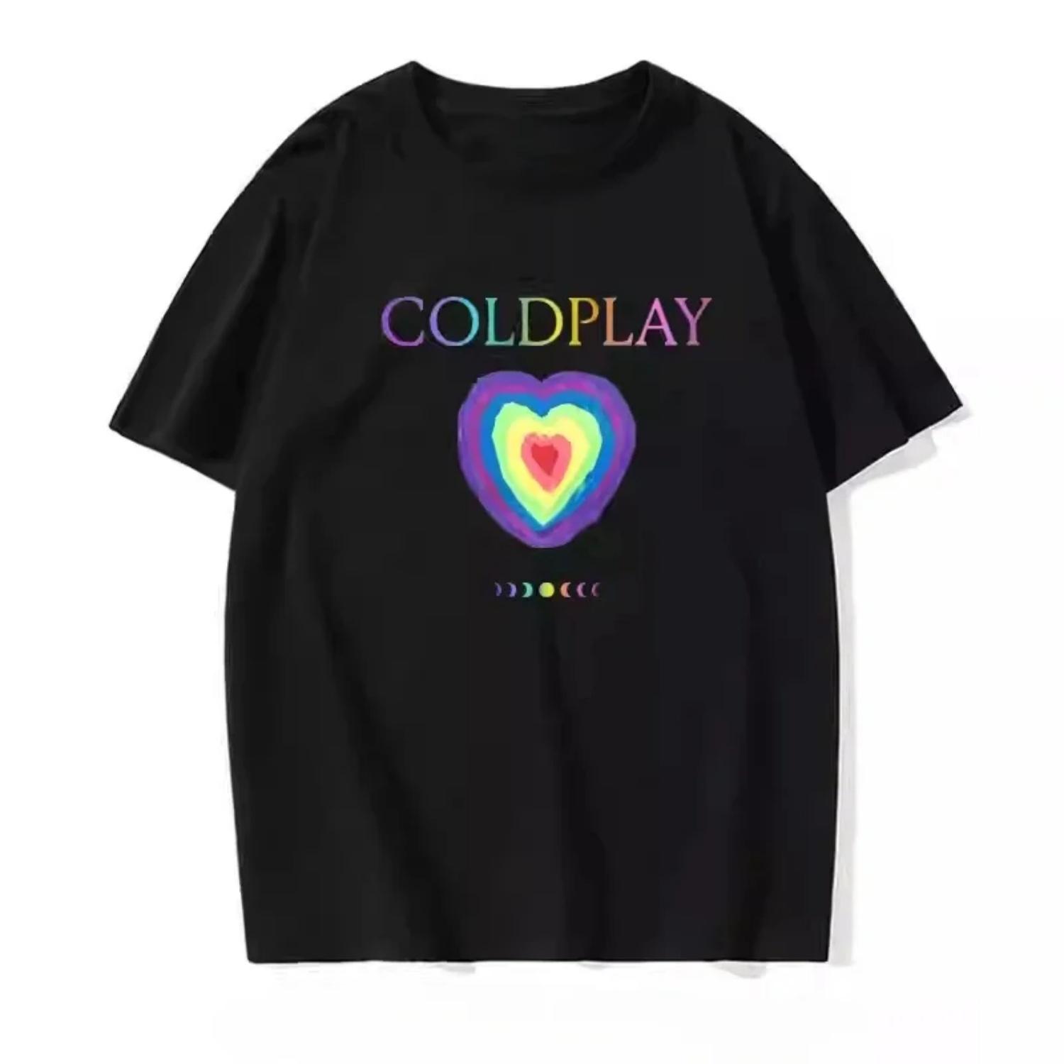 Summer New Cold Play Rock Band Tour Concert Print Graphic T-shirt Men s and Women s Short Sleeve T-shirt Men s Clothes Top Tee S чёрный
Summer New Cold Play Rock Band Tour Concert Print Graphic T-shirt Men s and Women s Short Sleeve T-shirt Men s Clothes Top Tee S чёрный
