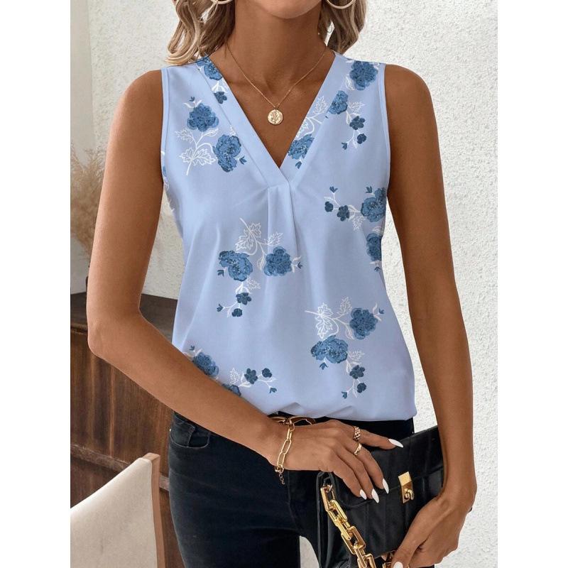 V-Neck Digital Print Loose-Fit Tank Vest Large синій
V-Neck Digital Print Loose-Fit Tank Vest Large синій