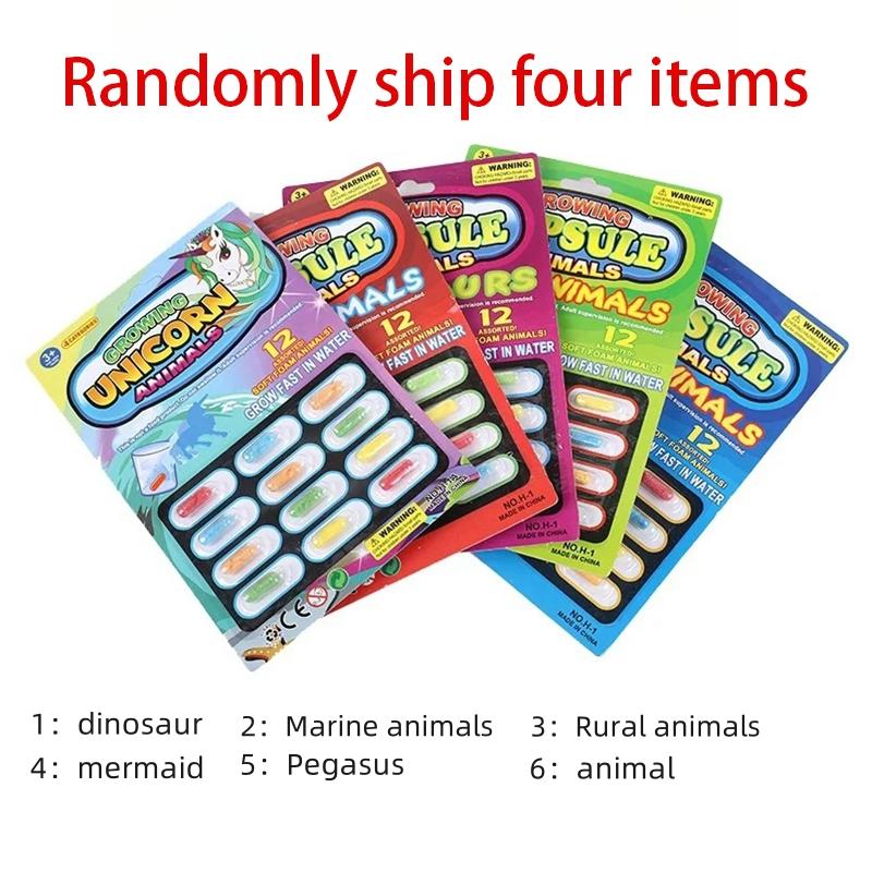 Children s Cartoon Animal Funny Toy Get Bigger in Water Magic Magic Soft Capsule Kid Bath Parent-child Interactive Play Water
Children s Cartoon Animal Funny Toy Get Bigger in Water Magic Magic Soft Capsule Kid Bath Parent-child Interactive Play Water