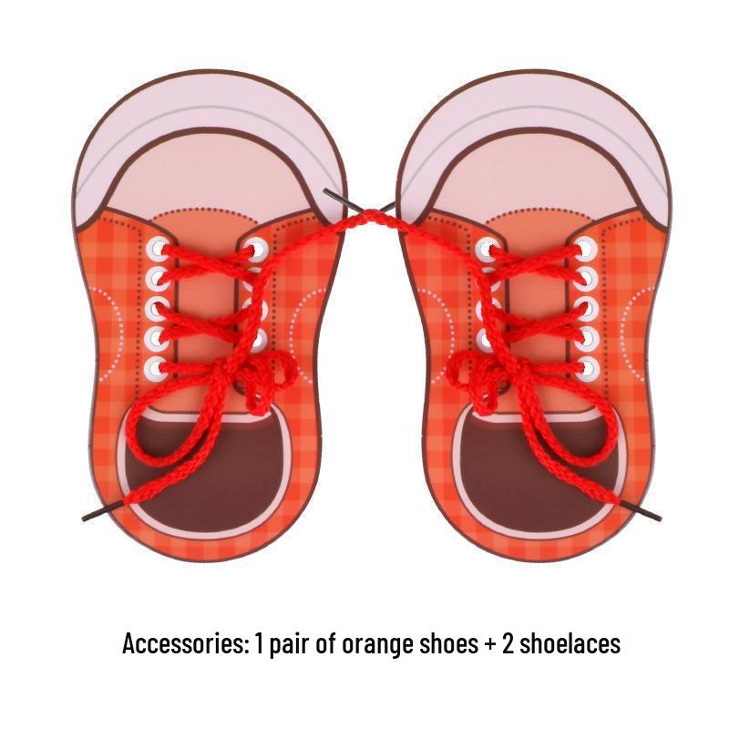 Kids Lacing Shoe Activity Toy for Kindergarten Study & Play 1 pair red
Kids Lacing Shoe Activity Toy for Kindergarten Study & Play 1 pair red
