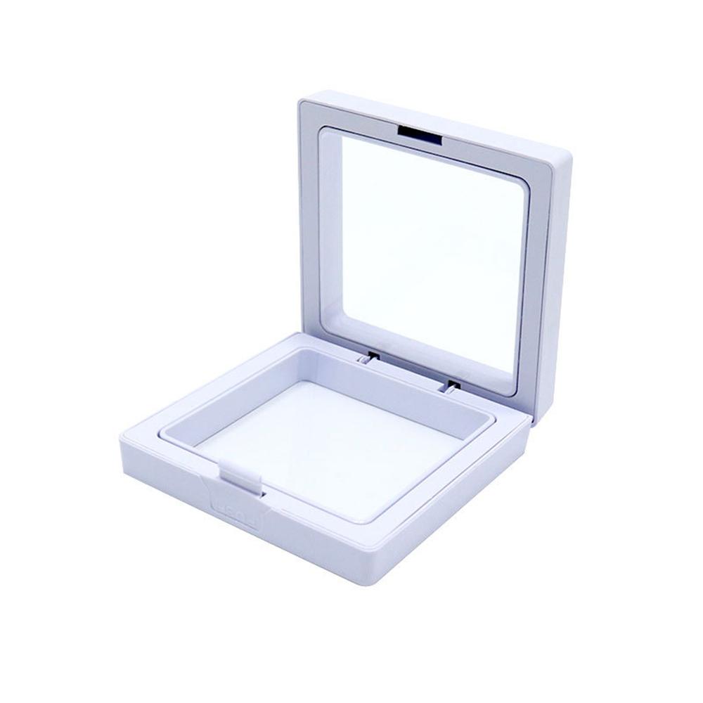 Fashion 3D Floating Display Case Stands Holder Suspension Storage for Pendant Necklace Bracelet Ring Jewelry Pin Display Show 7x7CM білий
Fashion 3D Floating Display Case Stands Holder Suspension Storage for Pendant Necklace Bracelet Ring Jewelry Pin Display Show 7x7CM білий