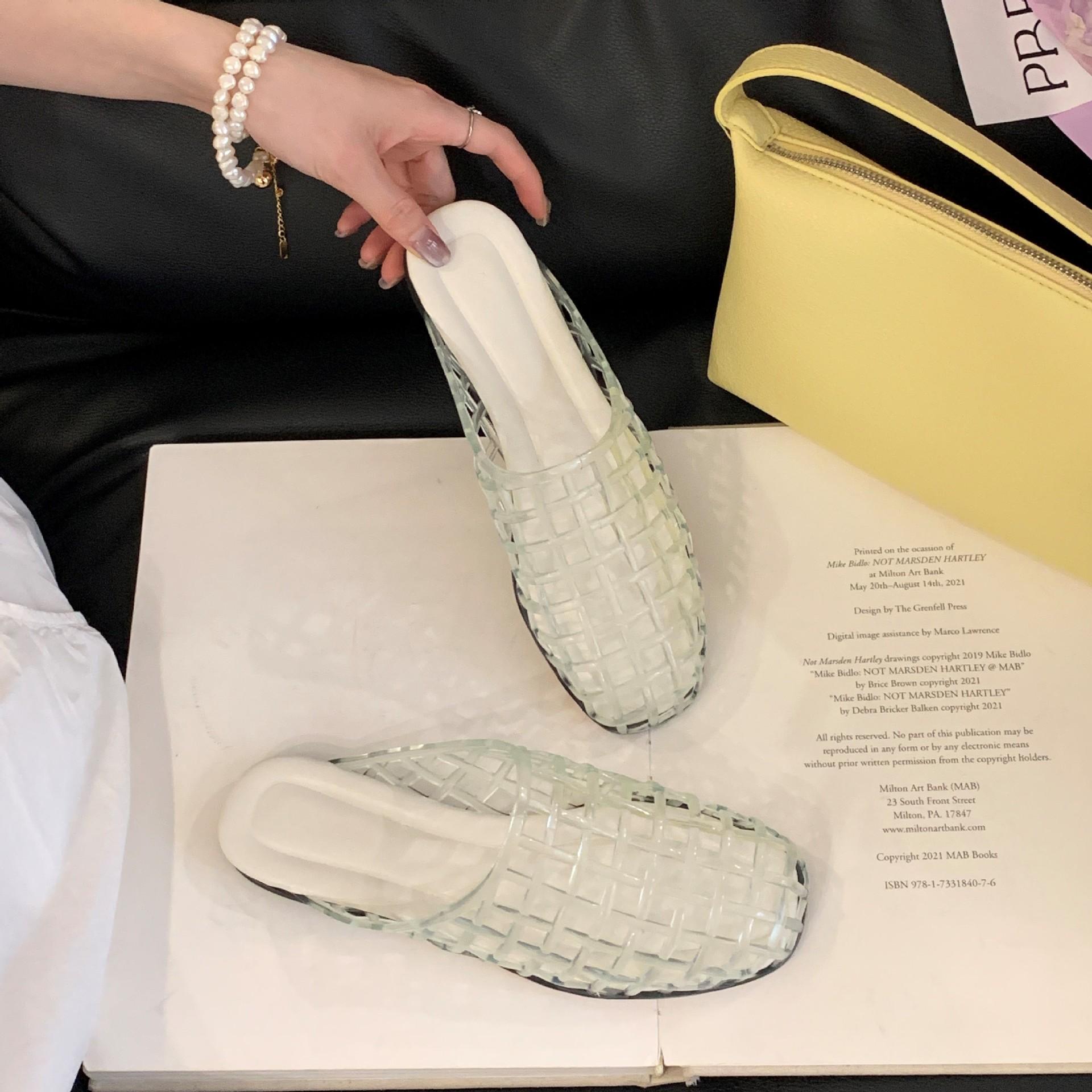 Designer Jelly Sandals Women Transparent Summer 2025 Slides Ladies Hollow Comfort Non-slip Fashion Jelly Slippers Women 35 светло-зеленый
Designer Jelly Sandals Women Transparent Summer 2025 Slides Ladies Hollow Comfort Non-slip Fashion Jelly Slippers Women 35 светло-зеленый