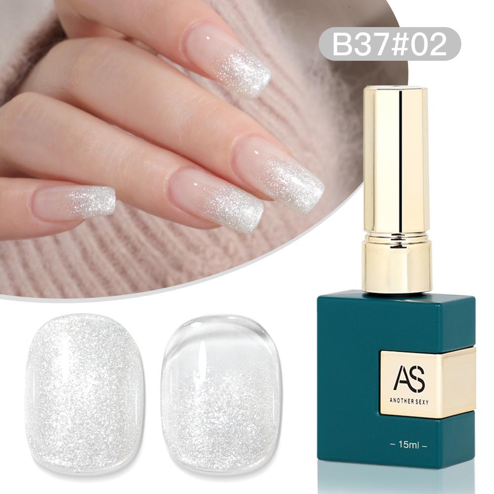 New Moonlight White Glitter Nail Gel for Versatile Wedding Dress Nail Art
New Moonlight White Glitter Nail Gel for Versatile Wedding Dress Nail Art