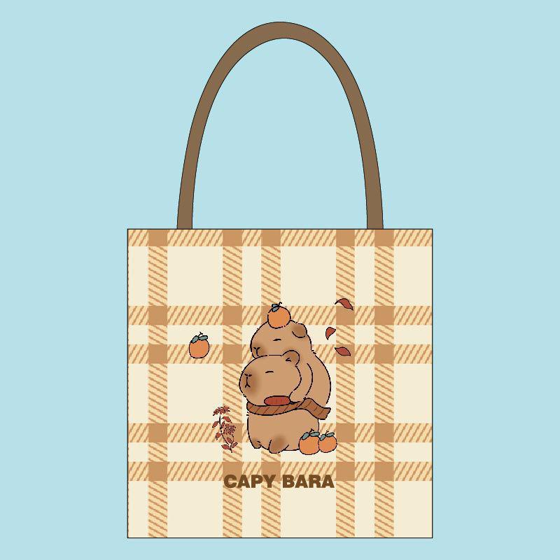2025 Cute Capybara Canvas Shoulder Bag - Large Capacity Schoolbag for Women 35*40 cm 120g
2025 Cute Capybara Canvas Shoulder Bag - Large Capacity Schoolbag for Women 35*40 cm 120g