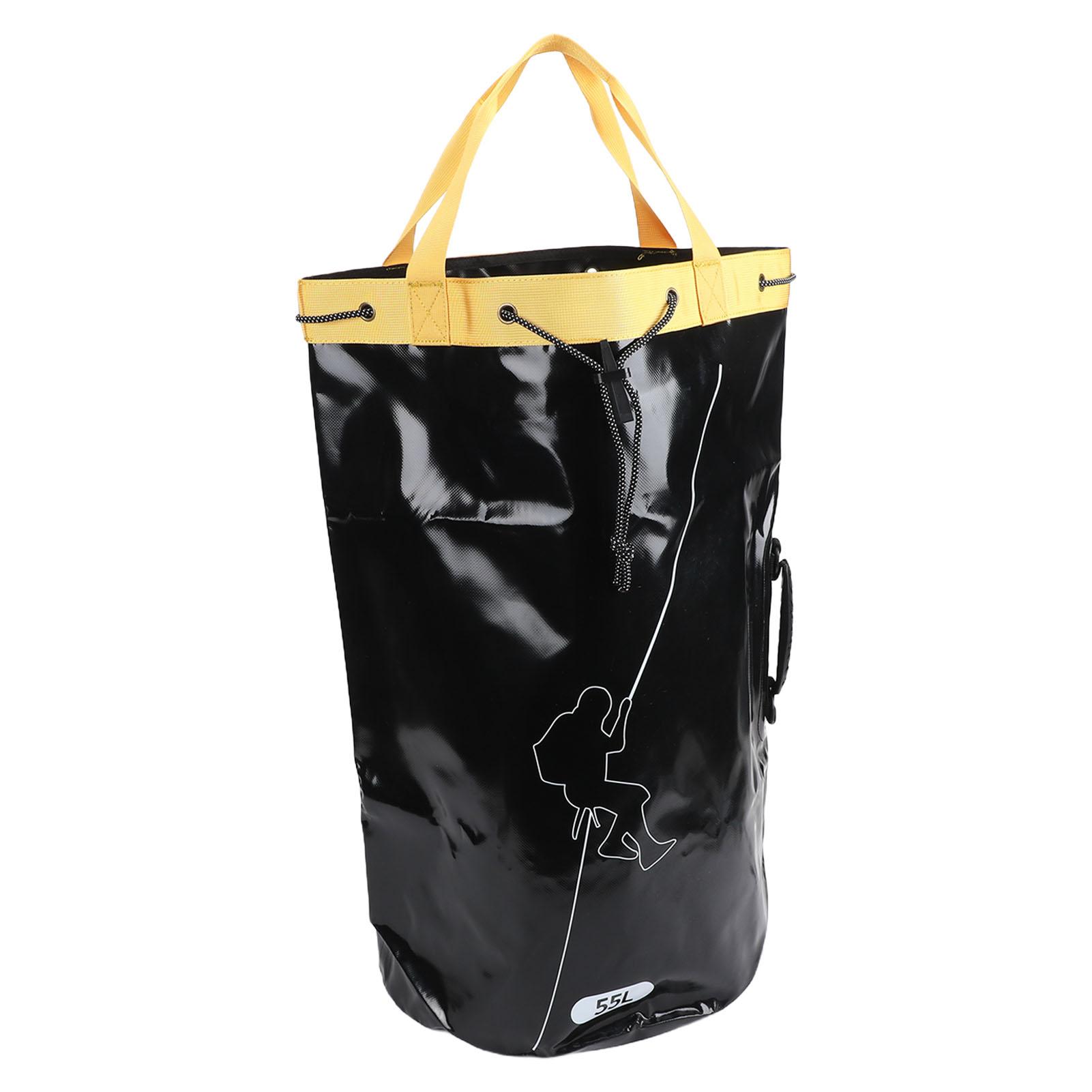 Climbing Rope Storage Bag PVC Water Proof Climbing Rope Bucket Backpack with Drainage Holes for Caving Waterfall Outdoor Adventure
Climbing Rope Storage Bag PVC Water Proof Climbing Rope Bucket Backpack with Drainage Holes for Caving Waterfall Outdoor Adventure