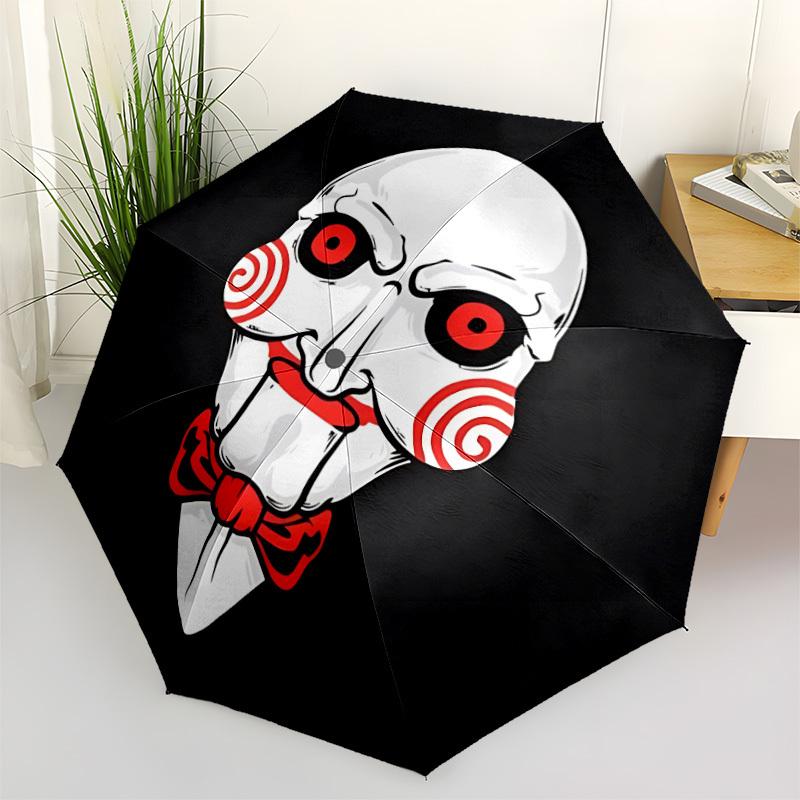 1pc Jigsaw Puppet Mask Automatic Open/Close Umbrella - 8-Rib Stability - All-Season Everyday & Formal Use yy251022006
1pc Jigsaw Puppet Mask Automatic Open/Close Umbrella - 8-Rib Stability - All-Season Everyday & Formal Use yy251022006