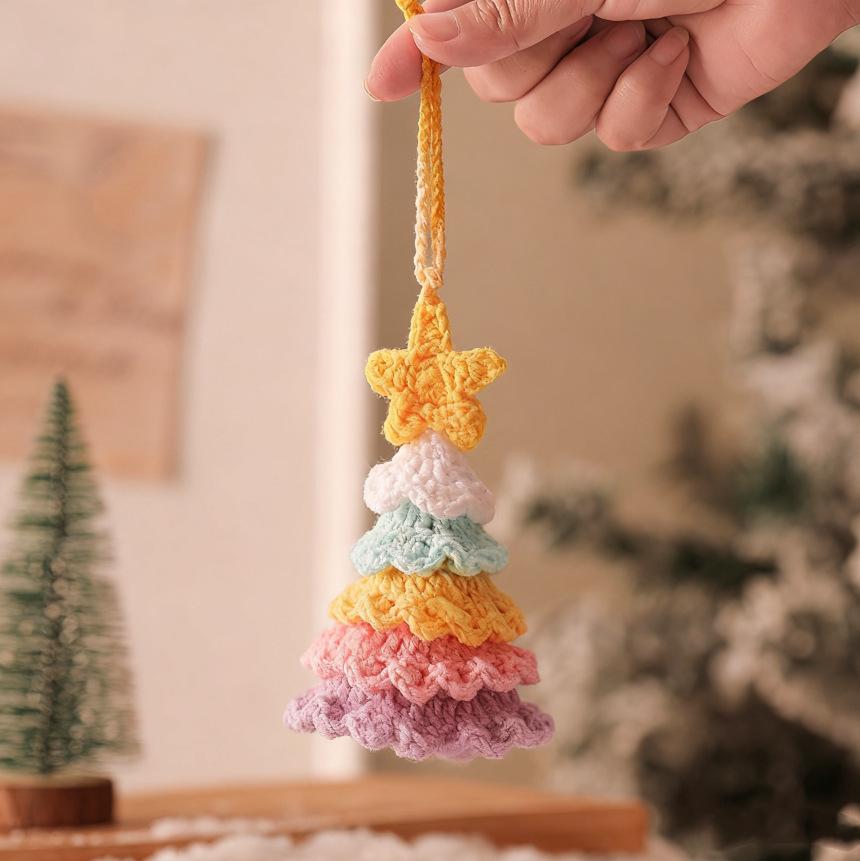 Handmade Christmas Crochet Plush Ornaments for Tree or Tabletop Decor
Handmade Christmas Crochet Plush Ornaments for Tree or Tabletop Decor