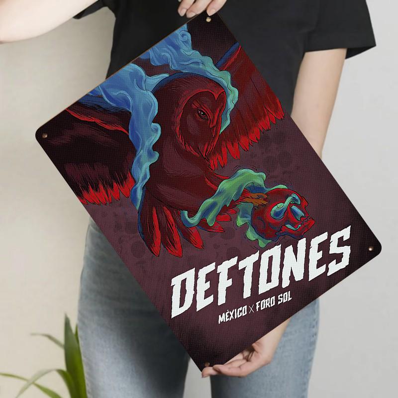 Deftones Mexico X Ford Sol Concert Artwork Metal Tin Sign Rock Band Decorative Wall Hanging 20x30cm(7.8x11.8inch)
Deftones Mexico X Ford Sol Concert Artwork Metal Tin Sign Rock Band Decorative Wall Hanging 20x30cm(7.8x11.8inch)
