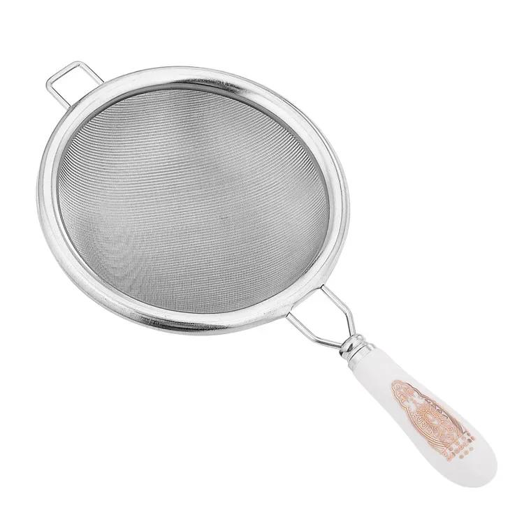 1pc Ceramic Handle Filter Portable Tea Strainer Chinese Tea Ceremony Accessories High Quality Stainless Steel Tea Leak 14.5x7.3cm белый
1pc Ceramic Handle Filter Portable Tea Strainer Chinese Tea Ceremony Accessories High Quality Stainless Steel Tea Leak 14.5x7.3cm белый