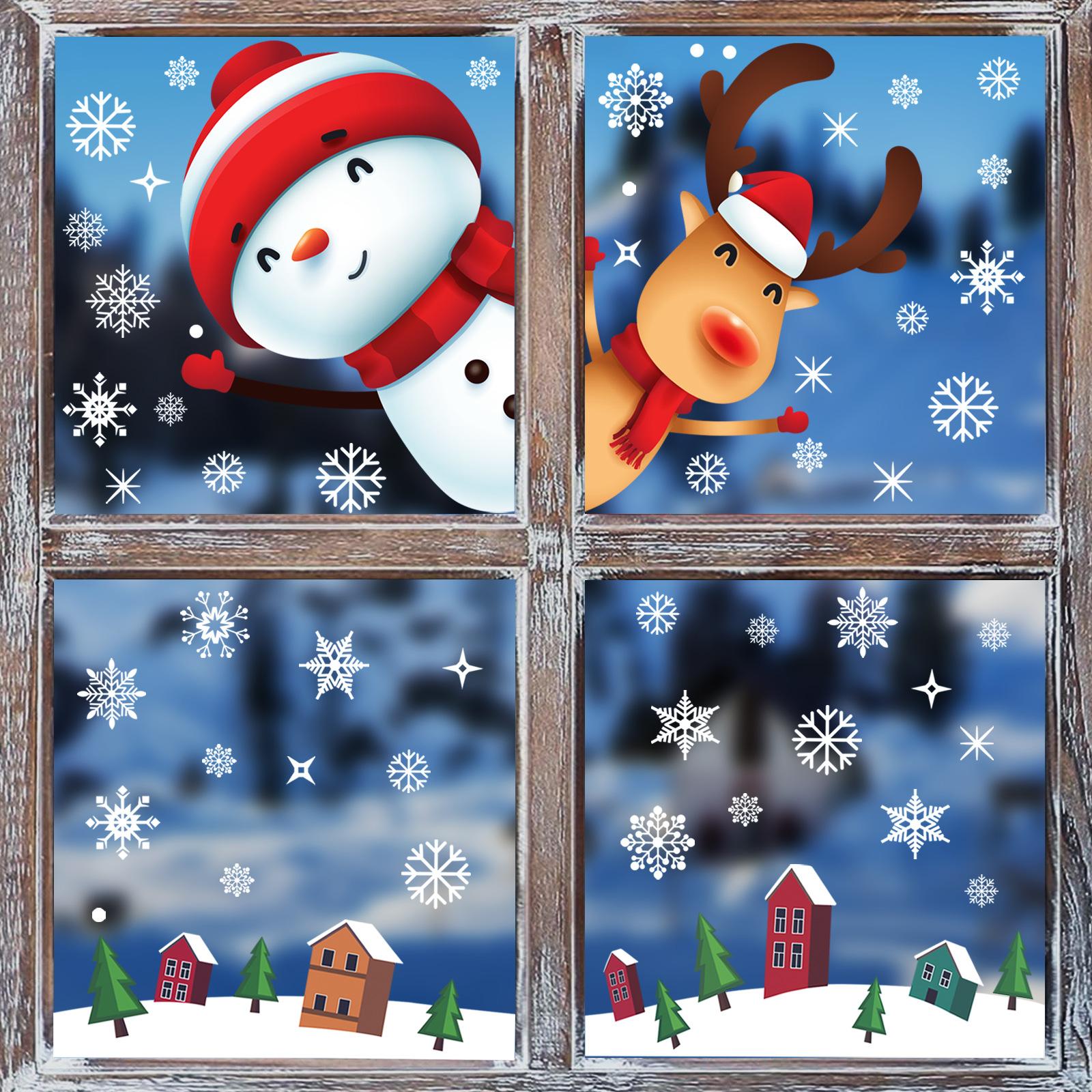 Різдвяні статичні наклейки Дід Мороз Милий Сніговик Лось Підвіска для подарунка Різдвяна вечірка Вітрина Віконне скло A
Різдвяні статичні наклейки Дід Мороз Милий Сніговик Лось Підвіска для подарунка Різдвяна вечірка Вітрина Віконне скло A