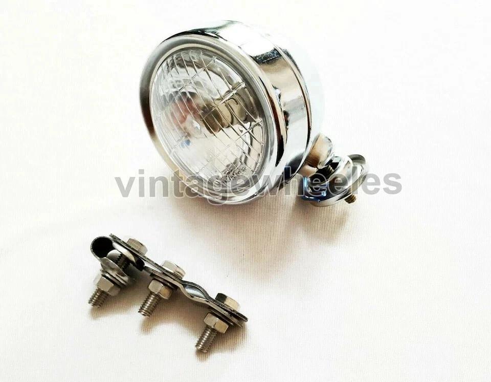 Lambretta / Vespa Universal 12V 4 Clear Spot Light & S.Steel Mounting Bracke
Lambretta / Vespa Universal 12V 4 Clear Spot Light & S.Steel Mounting Bracke