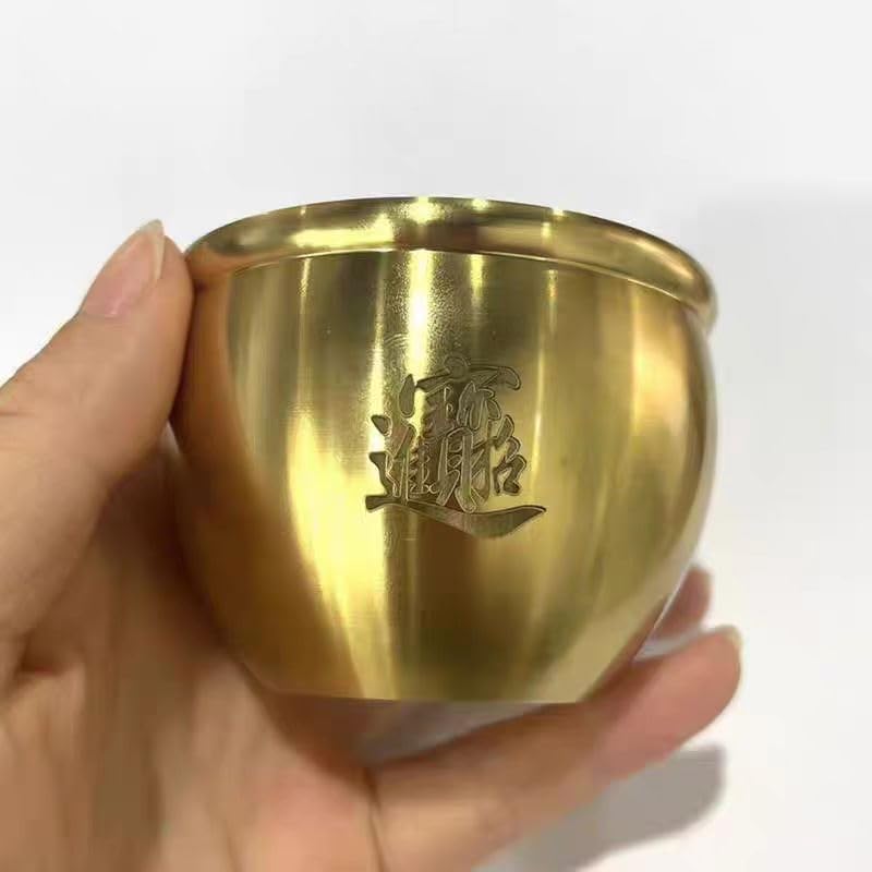 Traditional pure copper juhobon Treasure bowl good luck Increased financial luck figurine Decorative engraving feng shui goods
Traditional pure copper juhobon Treasure bowl good luck Increased financial luck figurine Decorative engraving feng shui goods